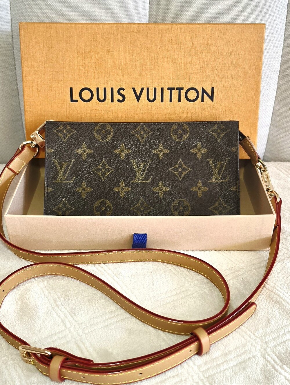 Authentic Louis Vuitton Monogram Pouch